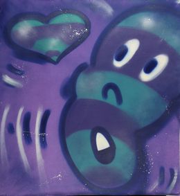 Painting, Untitled 18, Quik (Lin Felton)