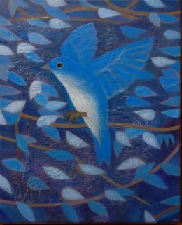Painting, L'éveil, Sébastien Nadin