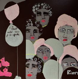 Painting, J'ai tout oublié mais je ne regrette rien, Djénina Hagenburger