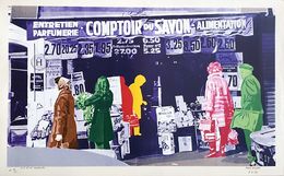 Print, La vie est une marchandise, Gérard Fromanger