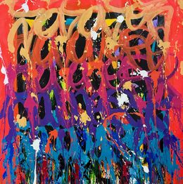 Painting, Mars, JonOne
