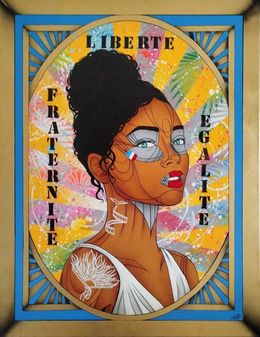 Painting, Generation Josephine Baker, Caro Graffiti