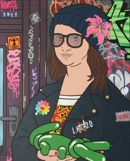 Painting, Mona Lisa, Romain Dorez