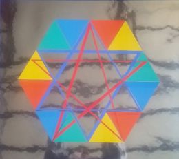 Print, Star of David - Abstract Illusionism, Yaacov Agam