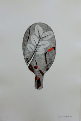 Print, Fulles 8, Josep Guinovart