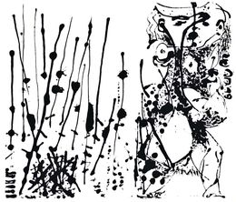 Print, Untitled - Expression no. 1, Jackson Pollock