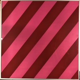 Print, Composition Red / Pink, Olivier Mosset